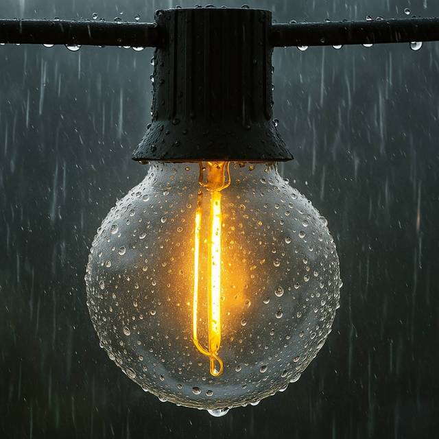 Calex Vista Solar Light String 65Ft 30 Led Bulbs Ip44 Festoon With Remote - One Size