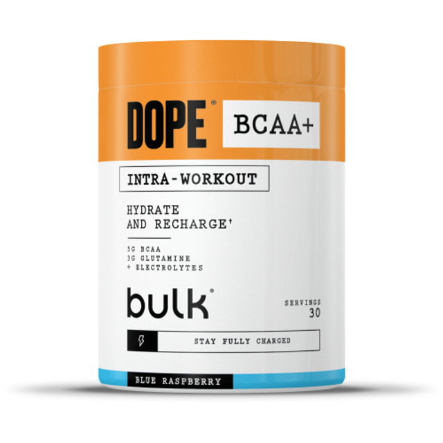 Bulk Dope BCAA+ Blue Raspberry 360g