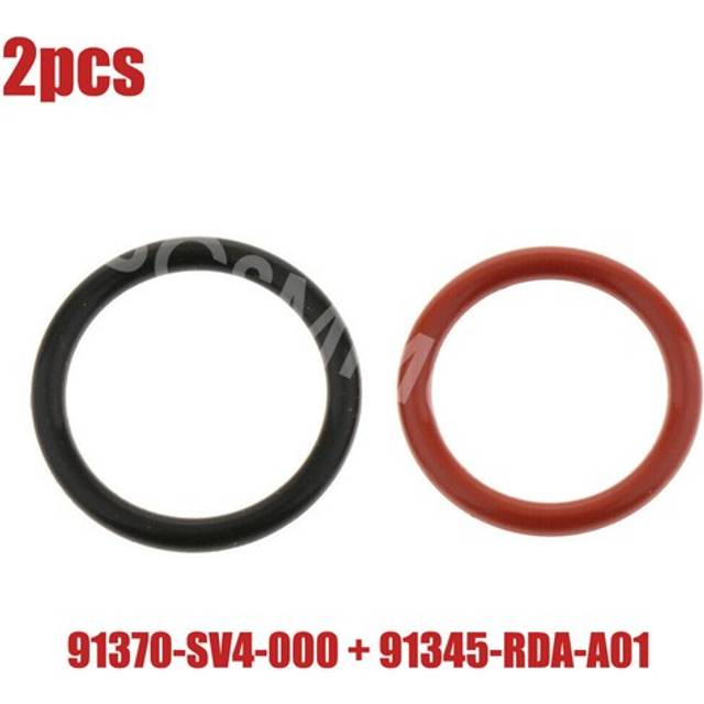 Fit For Honda Accord 1994-2007 Power Steering Pump Rubber Inlet & Outlet O-ring