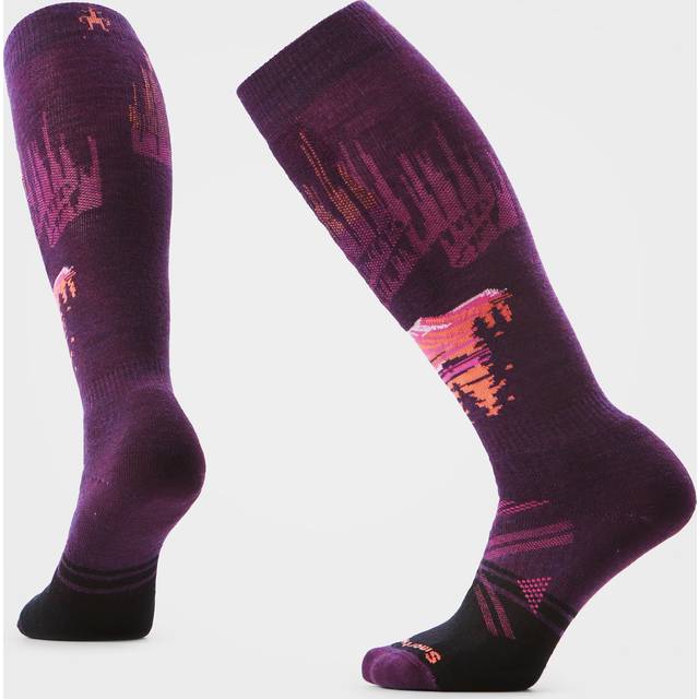 Smartwool Women's Ski Full Cushion Alpine Auroras Purple Iris (M)