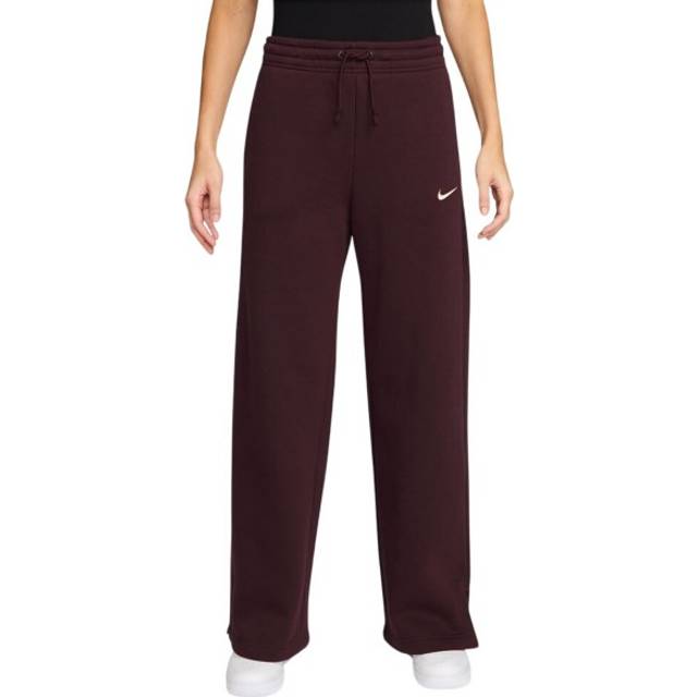Nike Women's Sportswear Phoenix Fleece High-Rise Pants Träningsbyxa Dam Storlek S Färg röd