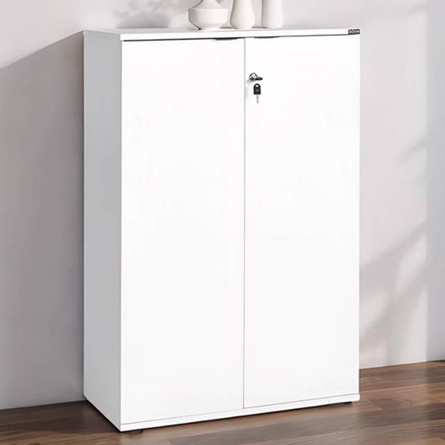 FWStyle 2 Door White Filing Cabinet