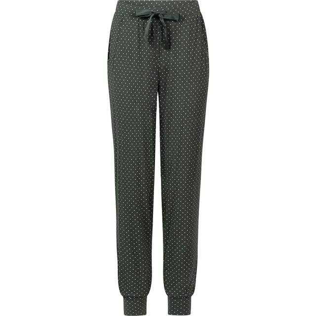 Hunkemöller Jersey Pyjama Pants Green - L