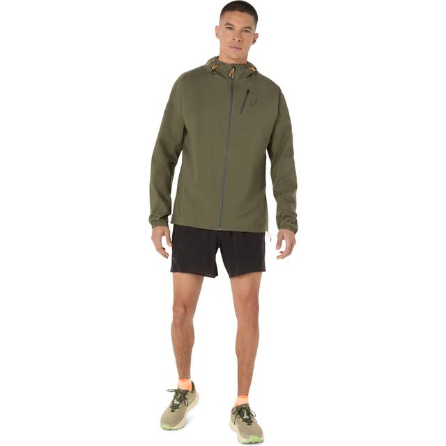 Waterproof jacket Asics Fujitrail Elite - Vert - S