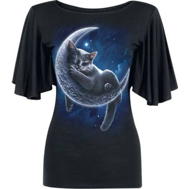 Spiral - Gothic T-Shirt - Velvet Moon - M to XXL - for Women - black