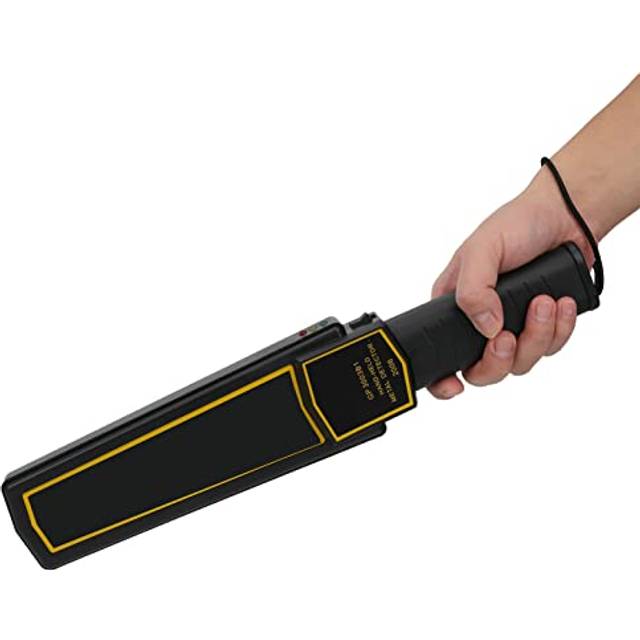 Metal Detector Wand, High Sensitivity Handheld Metal Detector Scanner, Sound & Vibration Alerts, for Weapons, Knivers, Screws, etc
