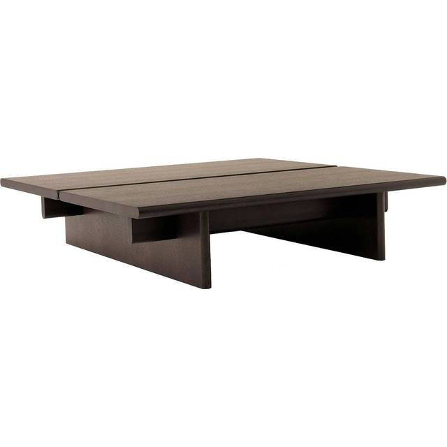 Ita OS4 Coffee Table 110x110 cm, Dark Stained Oak