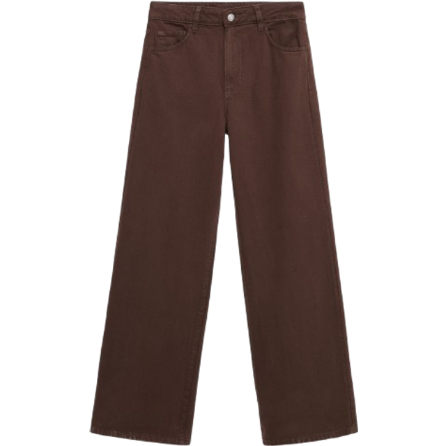 Mango Danila High Rise Wide Leg Jeans