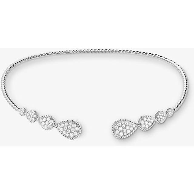 Womens Boucheron Serpent Bohème 18ct White Gold and 2.20ct Diamond Choker Necklace