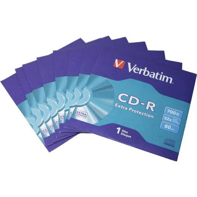 Verbatim CD-R Extra Protection 700MB 52X Optical Docket