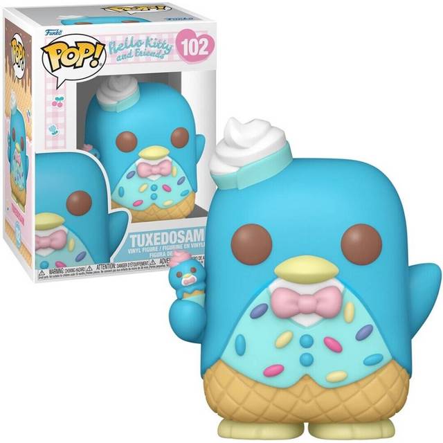 Hello Kitty Hello Kitty and Friends - Tuxedosam (Ice Cream) Vinyl Figurine 102 Funko Pop! multicolour - Onesize