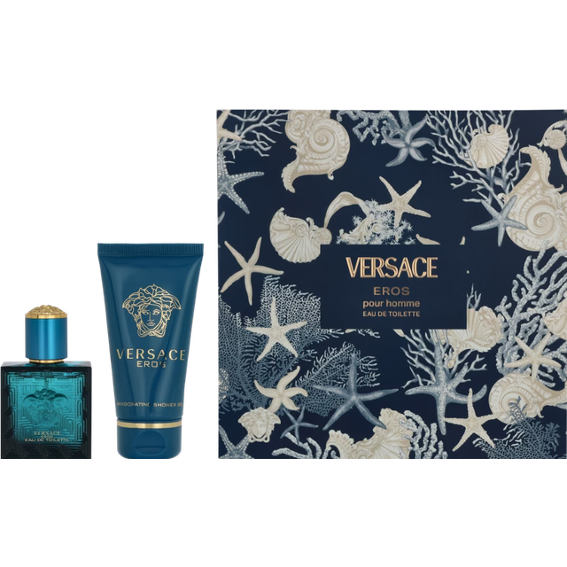 Versace Eros 30ml Eau De Toilette Spray + 50ml Shower gel Gift Set