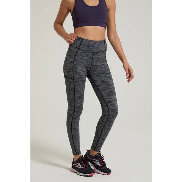 Mountain Warehouse Breathe And Balance High Waisted Sport Leggings In Black - 6