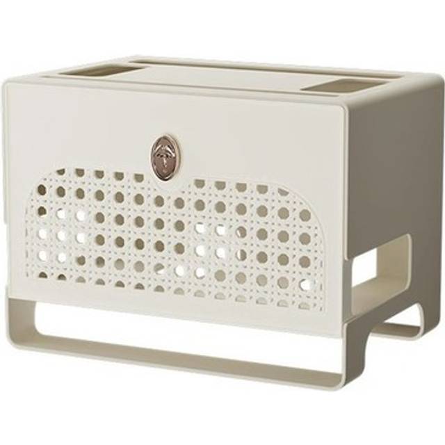 Cable Management Box For Outlets, Router, Wires, Usb Hub - Hollow Panel 8064