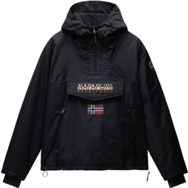 Napapijri Overgangsjakke beige carminrød sort