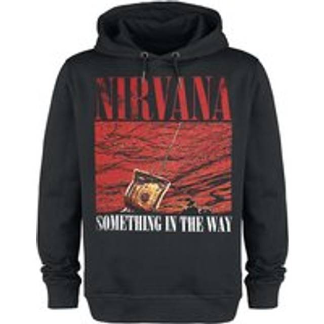 Nirvana Hoodie - Amplified Collection - Something In The Way - XS to 3XL - for Men - black - XXL