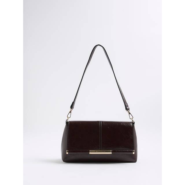 River Island Womens Red Bar Front Clutch Bag - One Size