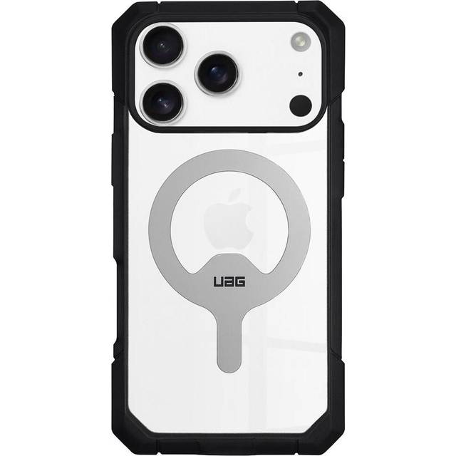 UAG Trooper Magsafe Case (iPhone 17 Pro Max) - tåligt skal - Grå/transparent
