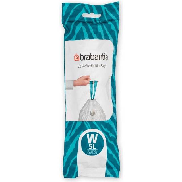 Brabantia PerfectFit waste bag W (20 bags per roll) 5 L