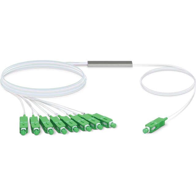 Ubiquiti Networks UF-SPLITTER-8 fibre optic cable 4.06 m SC/APC 8x SC/APC White