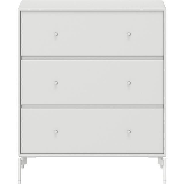 Montana - CARRY - With white legs - Byrå - New White - H 82.2 CM / W 69.6 CM / D 38 CM