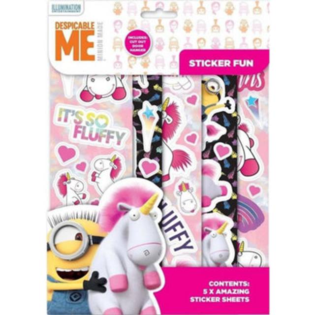 Despicable Me Fluffy Stickers Set (Pack Of 6)