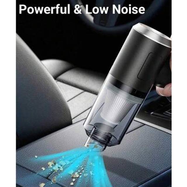SHEIN 1PC Car Home Vacuum Cleaner,Portable High-Power Cordless Wet & Dry Vacuum Cleaner, Mini Wireless Handheld Household Dust Blowers For Home & Auto Car,S
