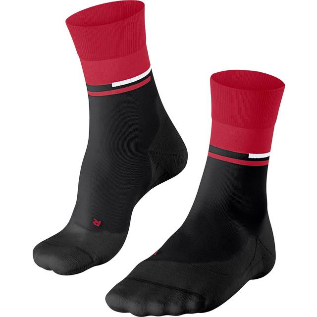 FALKE Ru Compression Stabilizing Socks Black Storlek 44-45 för löpning och återhämtning