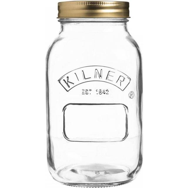 Kilner Glass Preserve Storage Jar 1L