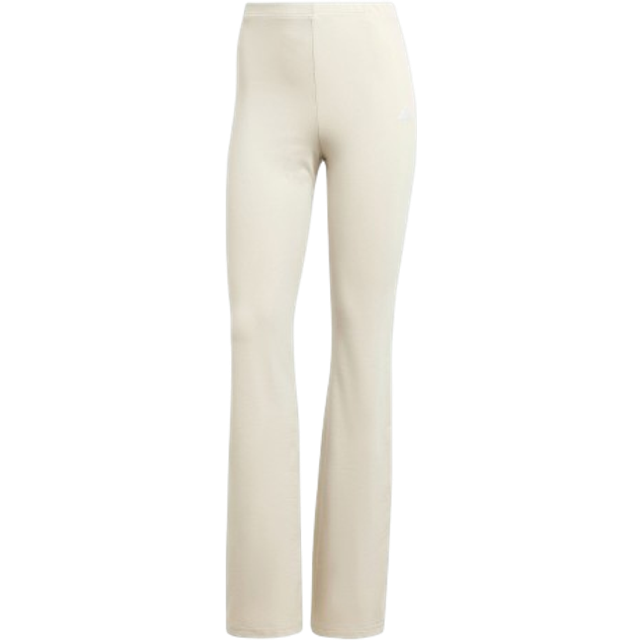 Women's flared leggings adidas Essentials Small Logo - Beige