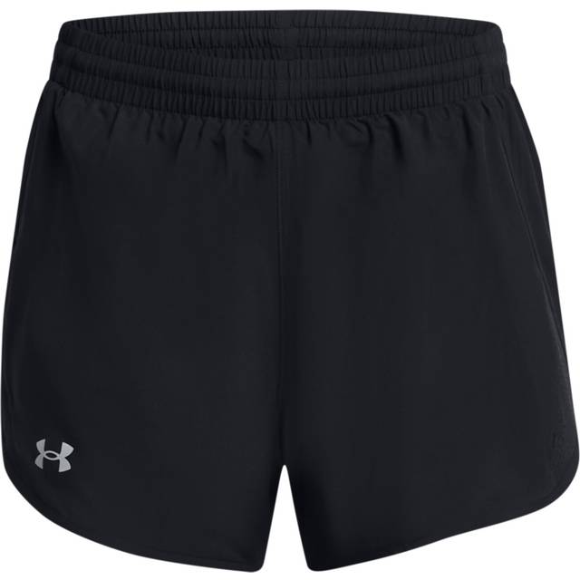Under Armour Fly B 2 in 1 Shorts, Black/Reflective