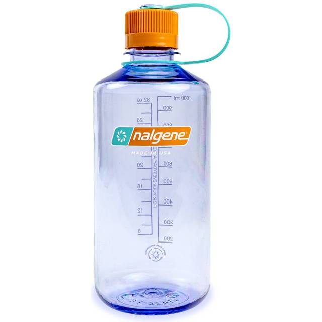Nalgene narrow mouth sustain, VattenFlaska, 1000 ml, Ljuslila