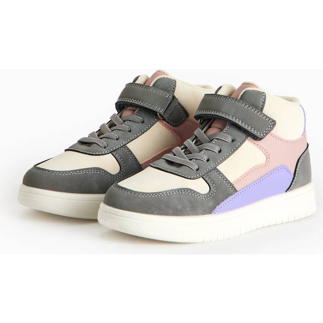 Colour Block High Top Trainers 8 Infant
