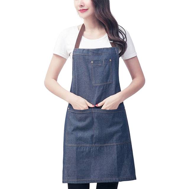 Commercial Apron Adjustable Kitchen Apron Cooking Bib Aprons
