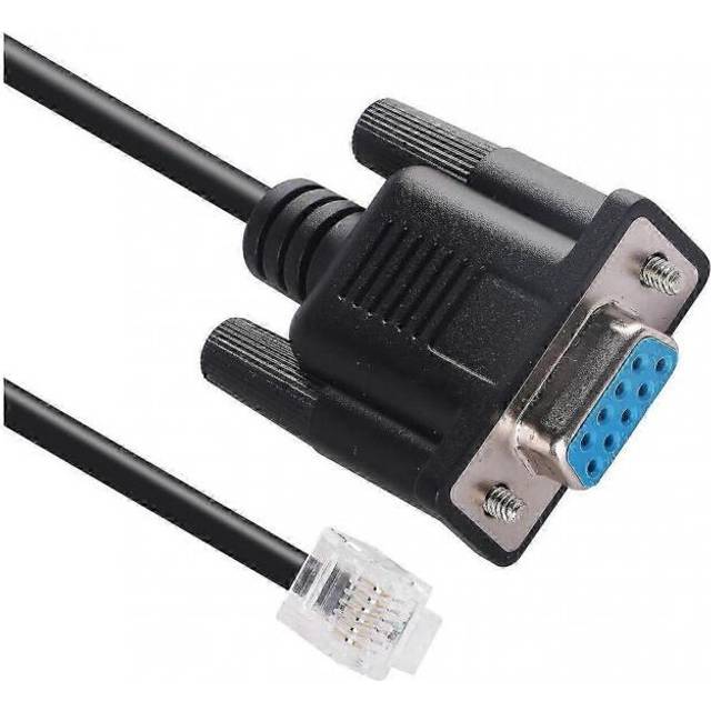 Db9 To Rj12 6p6c Plc Programming Rs232 Serial Cable