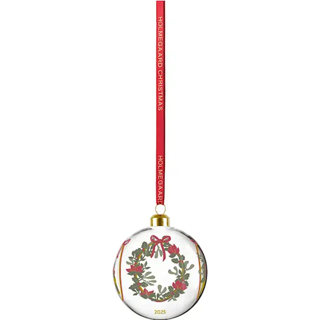 Holmegaard Christmas Årets Julekugle 2025 Klar Juletræspynt 8.5cm