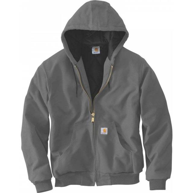Carhartt J140 Flannel Insulated Active, textile jacket , color: Grey , size: L