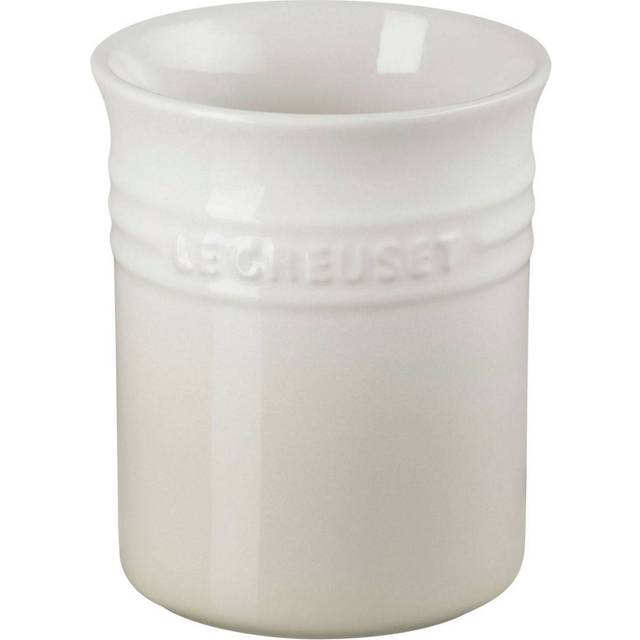 Le Creuset Small White Bestikholder