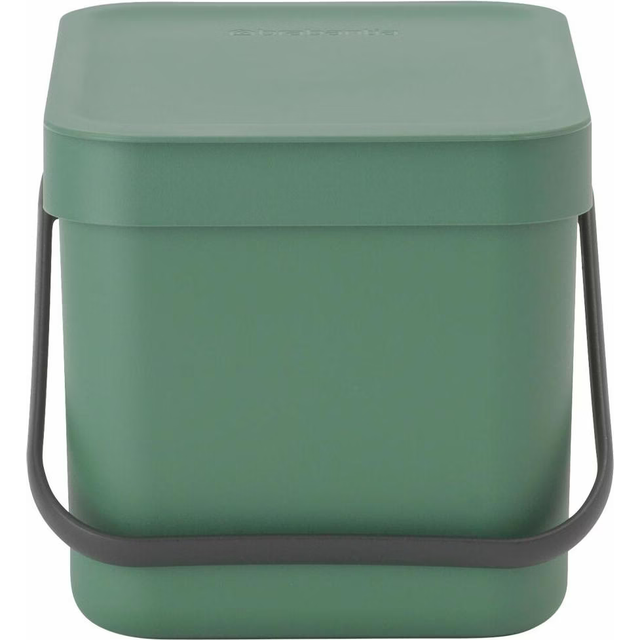 Brabantia Sort & Go Grey Plastic Bin - 6L - One Size