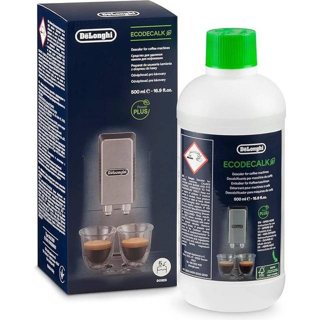 DeLonghi EcoDecalk Descaler for Coffee Machines DLSC500, 500ml