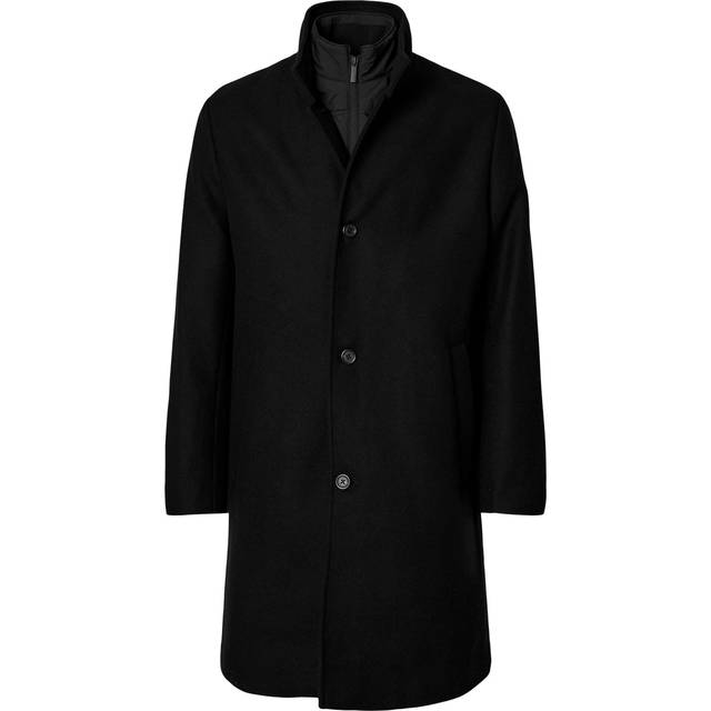 Long Wool-blend Coat