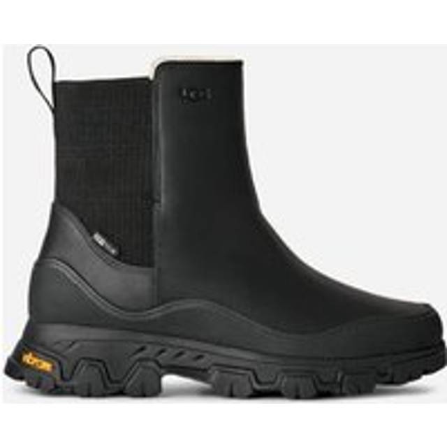 UGG® MetroTrek Chelsea Boot in Black, Size 7, Leather/Wool