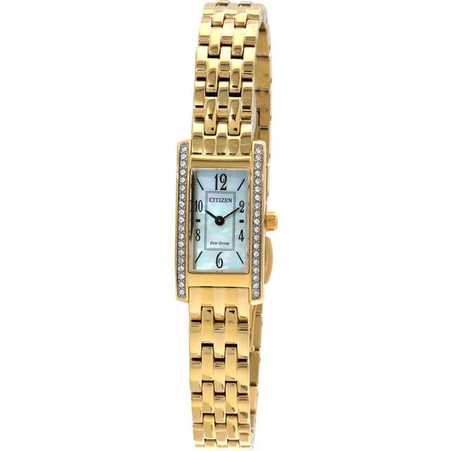 Citizen EG7112-59D Women's Petite Palidoro Bracelet Strap Watch, Gold