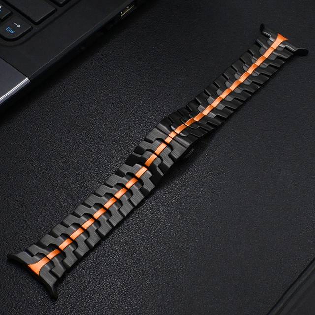 TEMU Luxury Stainless For For Galaxy Watch Ultra 2025 / Ultra 47mm Men Strap For For Galaxy Ultra 2025 /47mm Watch 8 Metal Bracelet