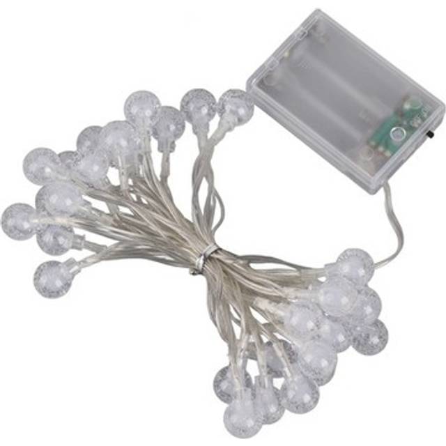 ⊹globe String Lights Battery Powered Type Colored Ip66 Waterproof Led Bulb