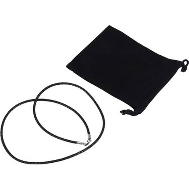 Jewelry Men's Necklace - 3mm Cord - Leather - Stainless Steel - For Men -3890