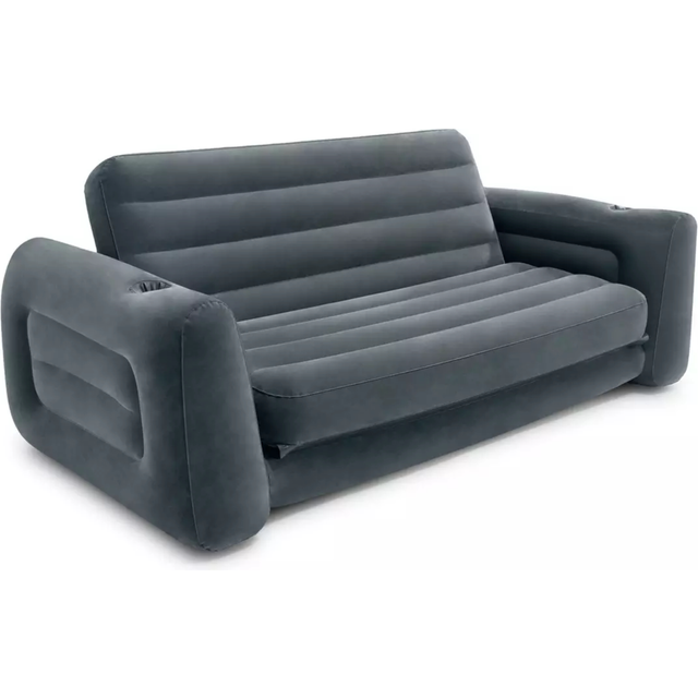 Intex Flocked Inflatable Pull Out Camping Sofa