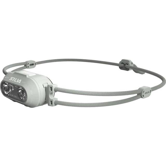 Silva Pannlampa LED uppladdningsbar USB C – Smini Fly – 38 gram – 250 lumen pannlampa rött ljus – 3 ljusstyrkenivåer – vit & röd LED-pannlampa – batteridisplay – pannlampa pannlampa uppladdningsbar