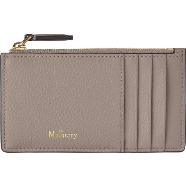 Mulberry Small Classic Grain Leather Continental Zipped Long Card Holder