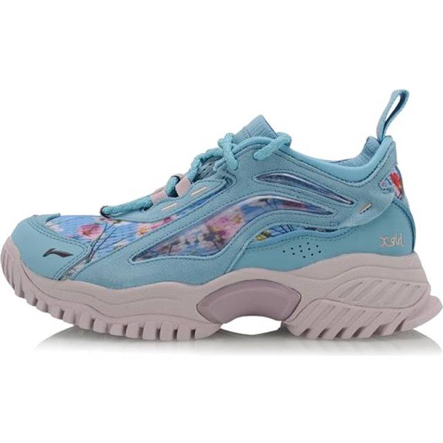 (WMNS) Li-Ning x Xgilr Bad Five White/Blue AGLP146-2 - Milky Whiteblue - 8
